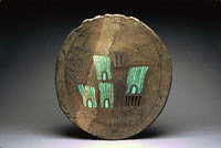 Green Houses Plate